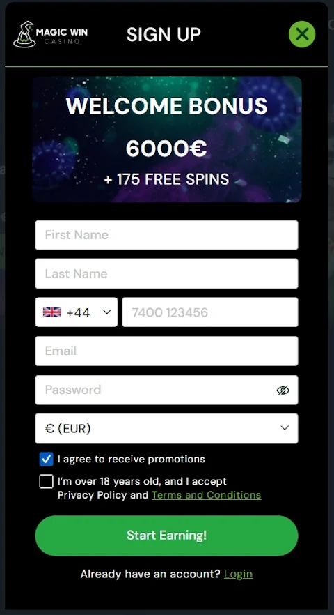 mobile app